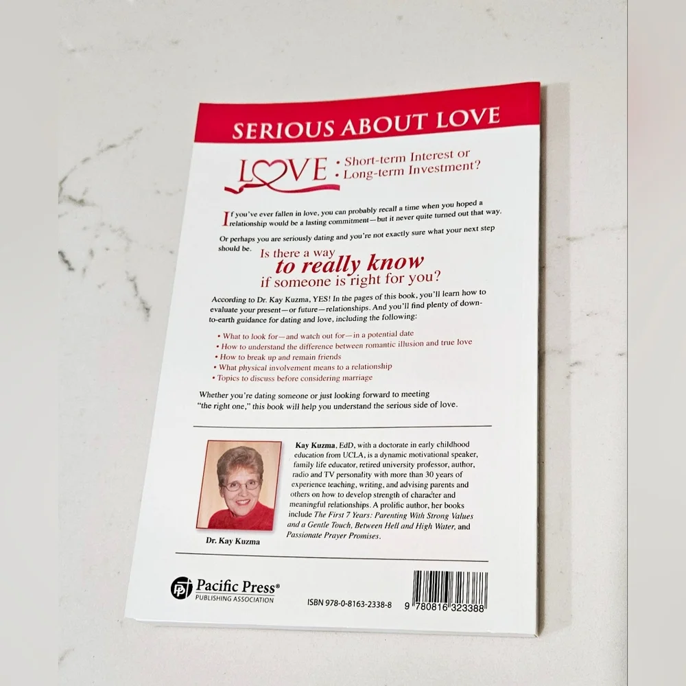 BOGO Serious About Love Straight Talk to Single Adults Paperback Book